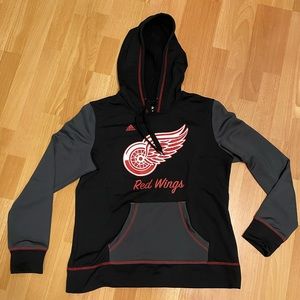 Kids Adidas Red Wings Hoodie